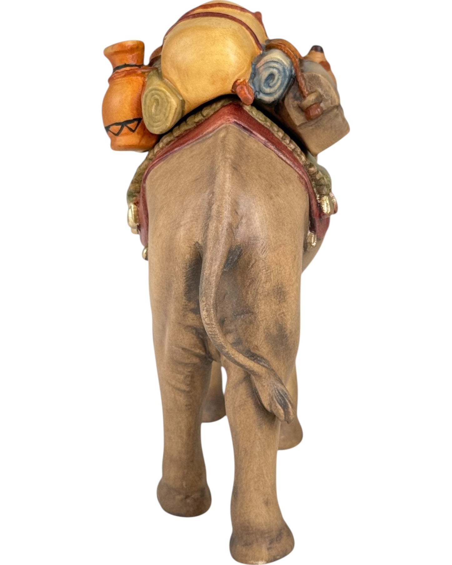 Elephant with Saddle - Maple Wood