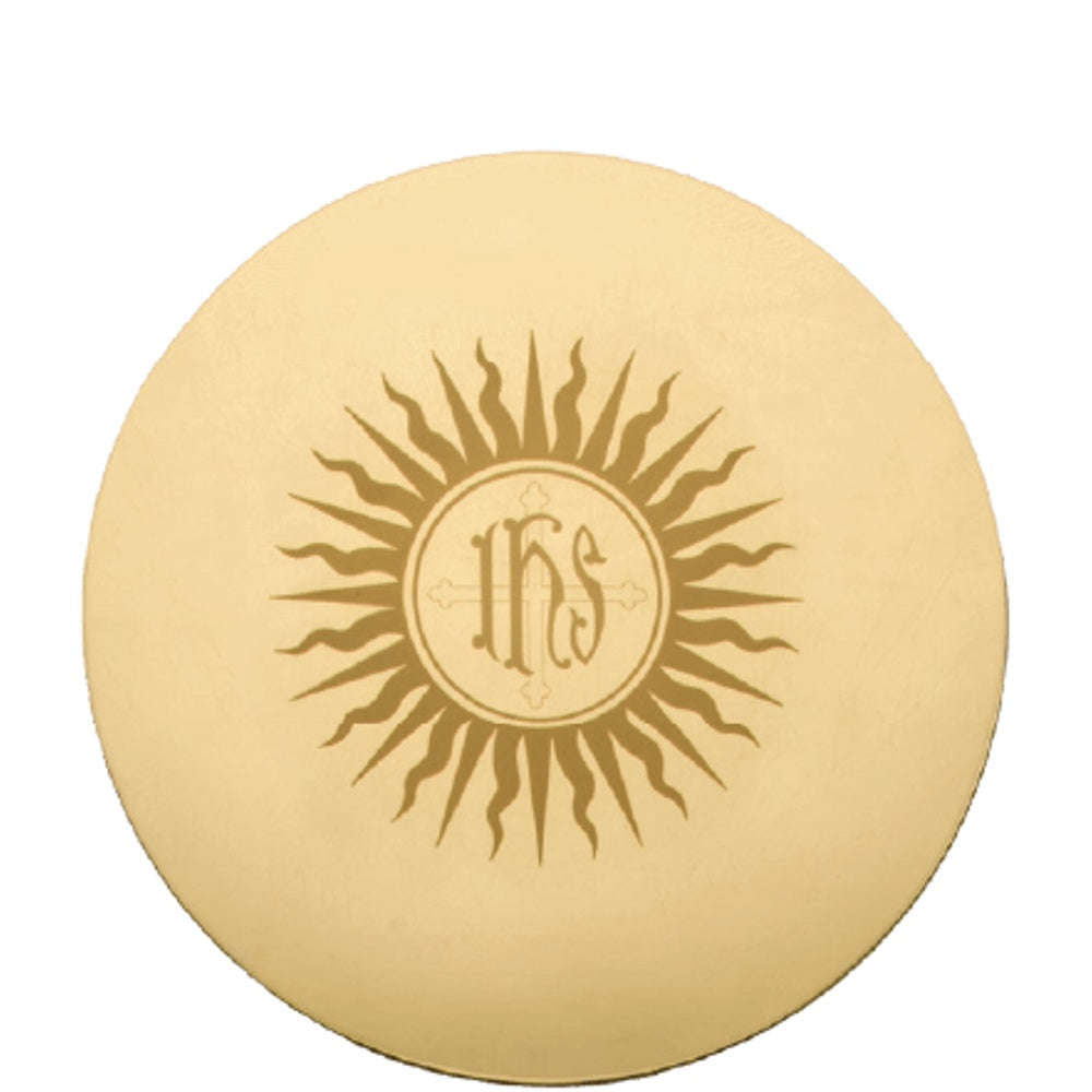 5½ Engraved IHS Scale Paten
