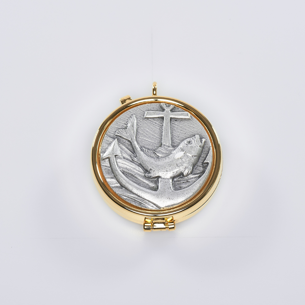 Fish & Anchor 15 Capacity Pyx