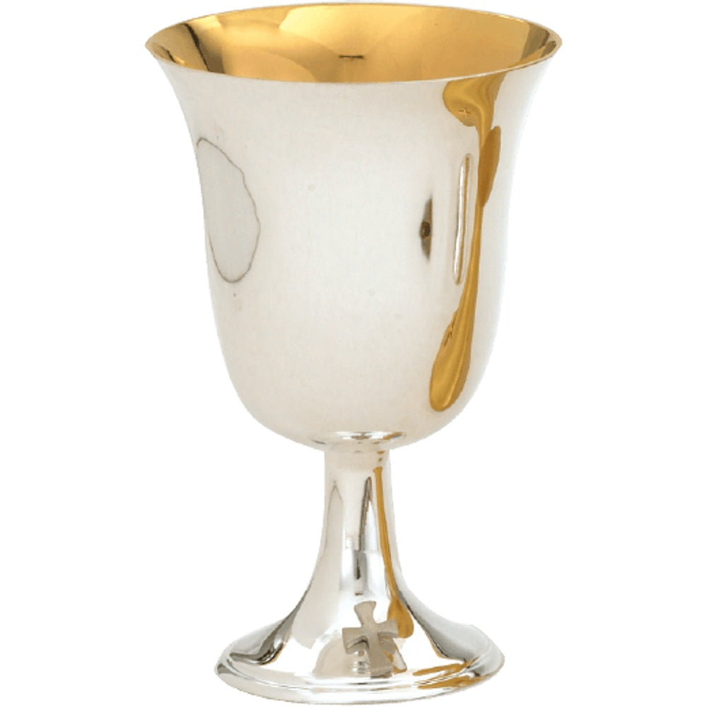 Communion Cups - Silver, Gold-Line