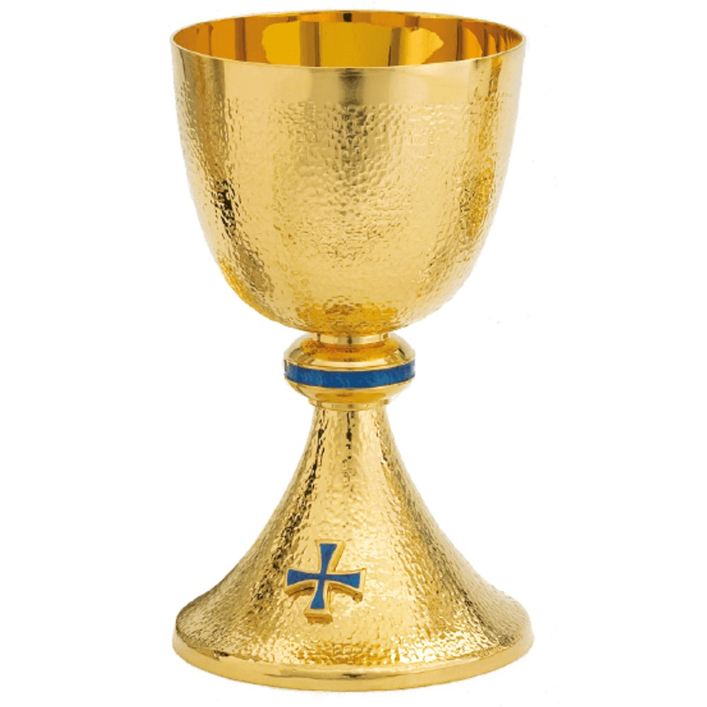 Chalice w/ Bowl Paten, Textured
