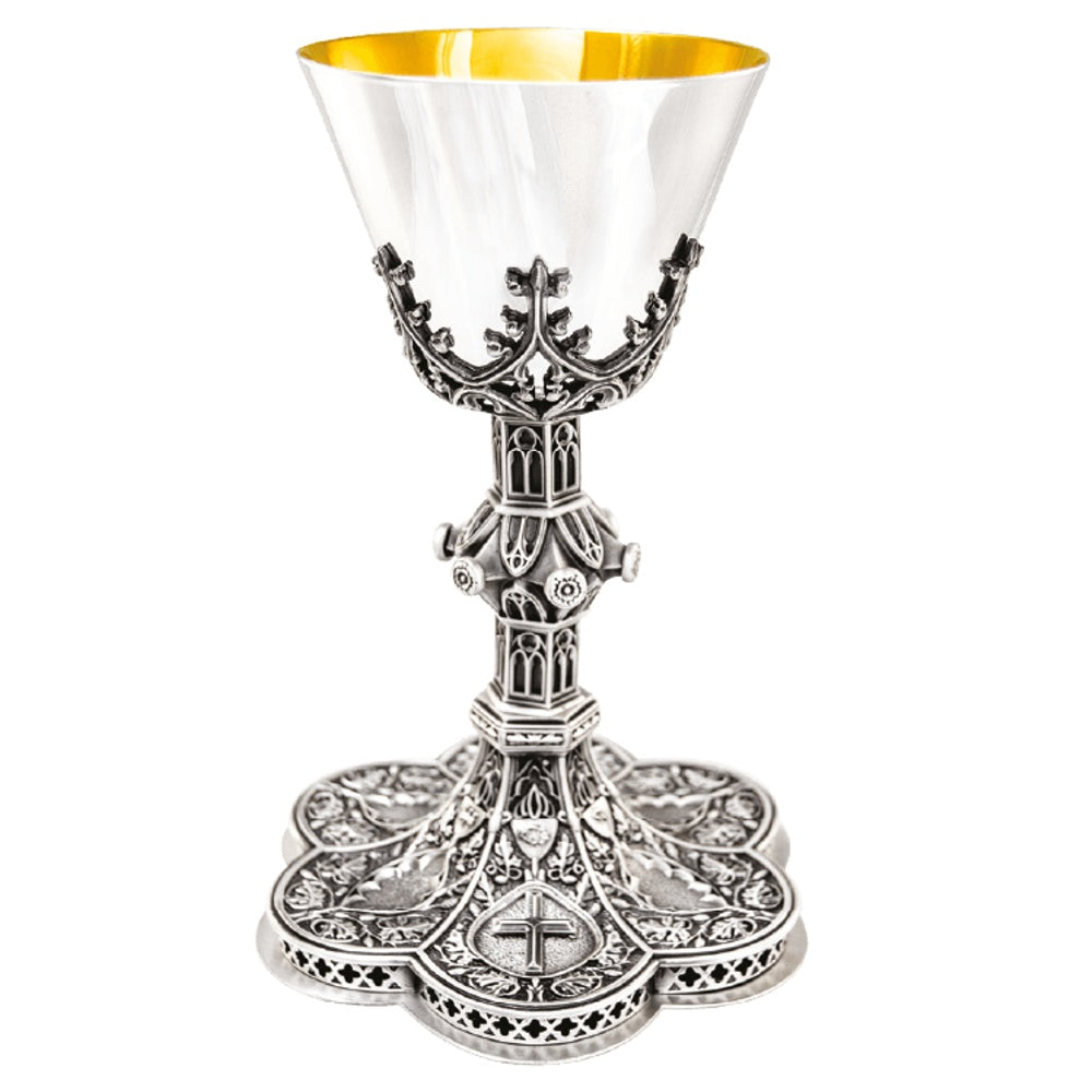 Ciborium, Silver, Gold Line