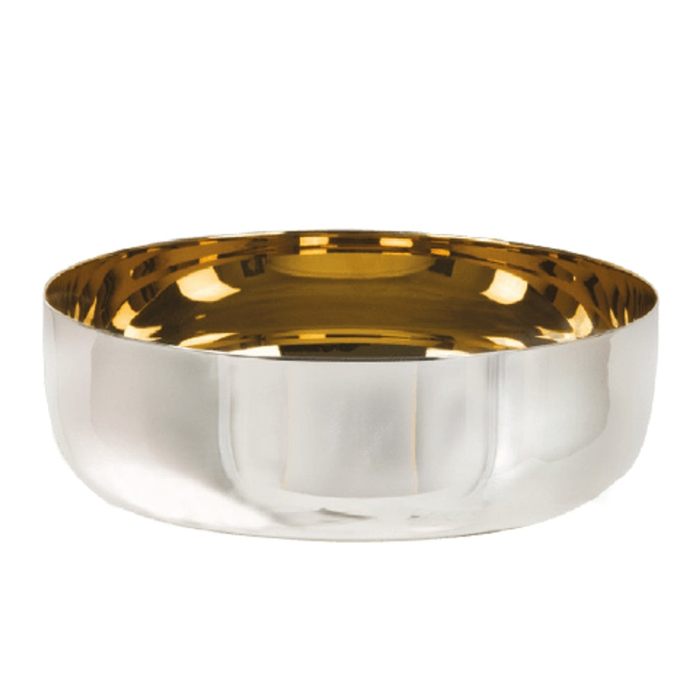Open Ciborium - 6⅛" Bowl, Silver, Gold-Line