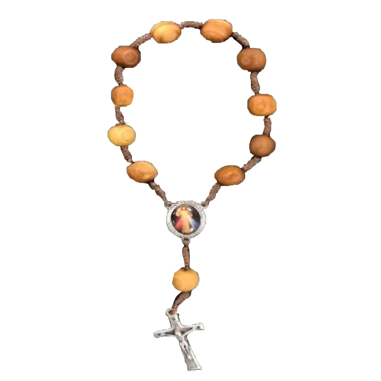 Rosary Olive wood 4 inch short