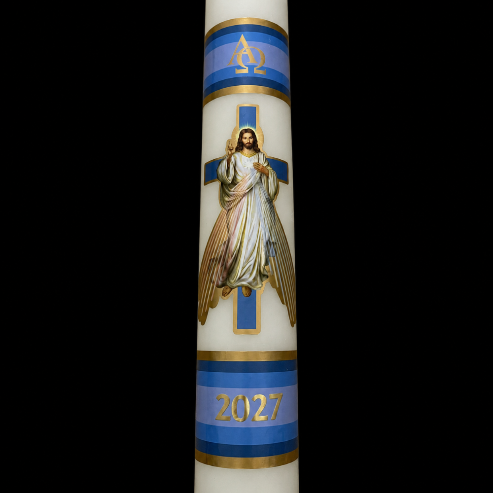 Divine Mercy Paschal Candle