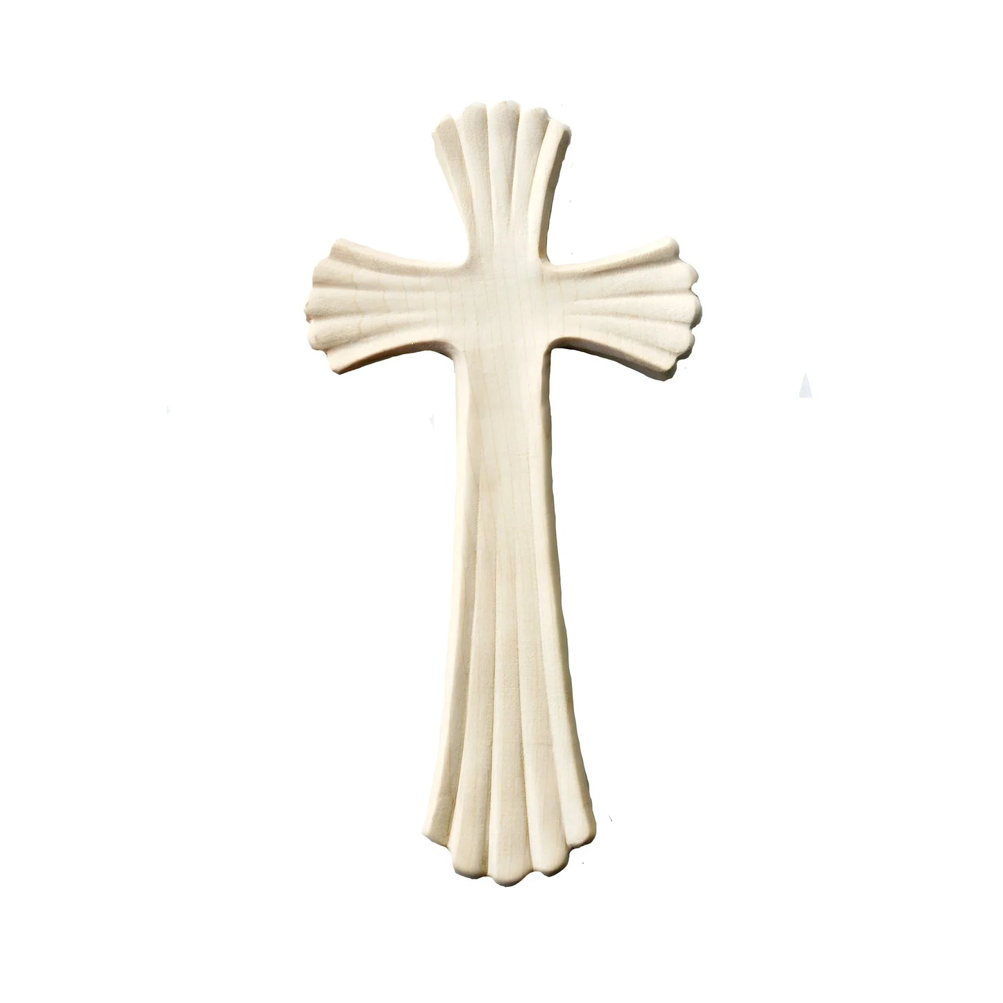 Elegant Modern Stylized Cross "Bethleem" in Maple Wood