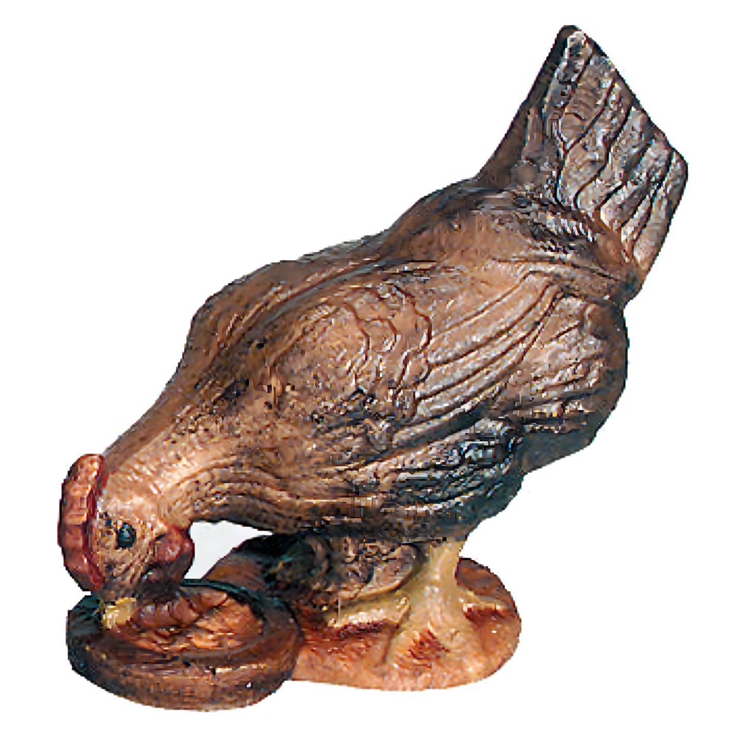 Pecking Hen - Maple Wood