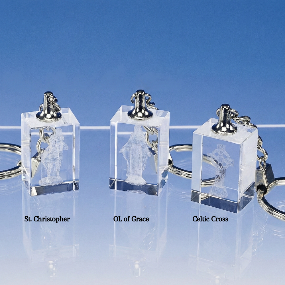 Laser Etched Key Chain