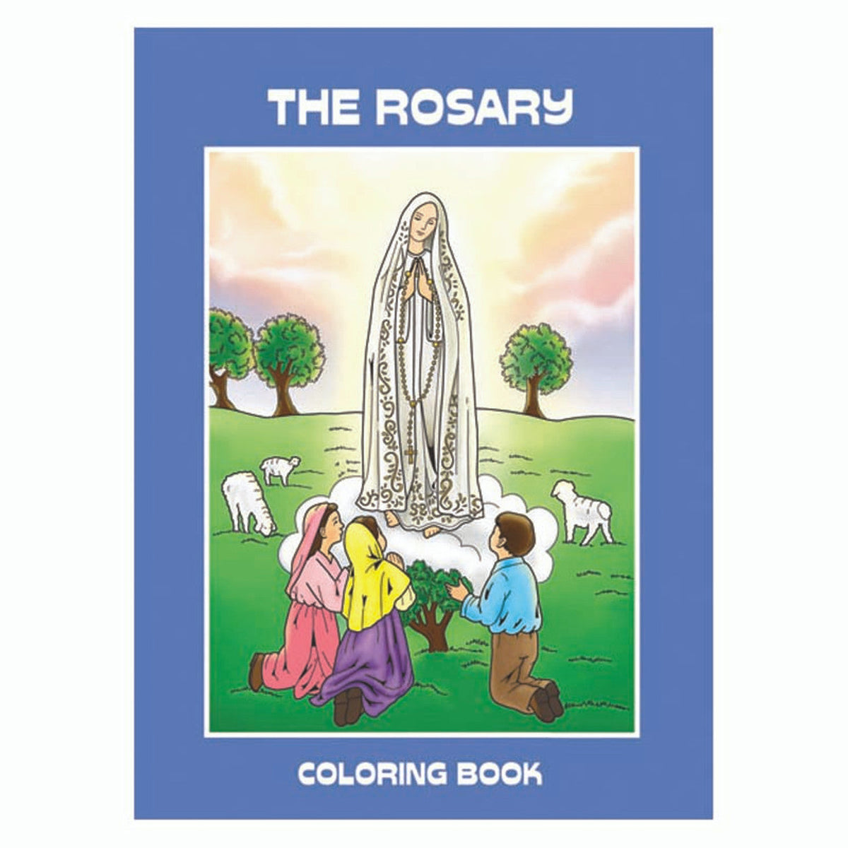 Aquinas Kids Colouring Book - The Rosary - 12/pk