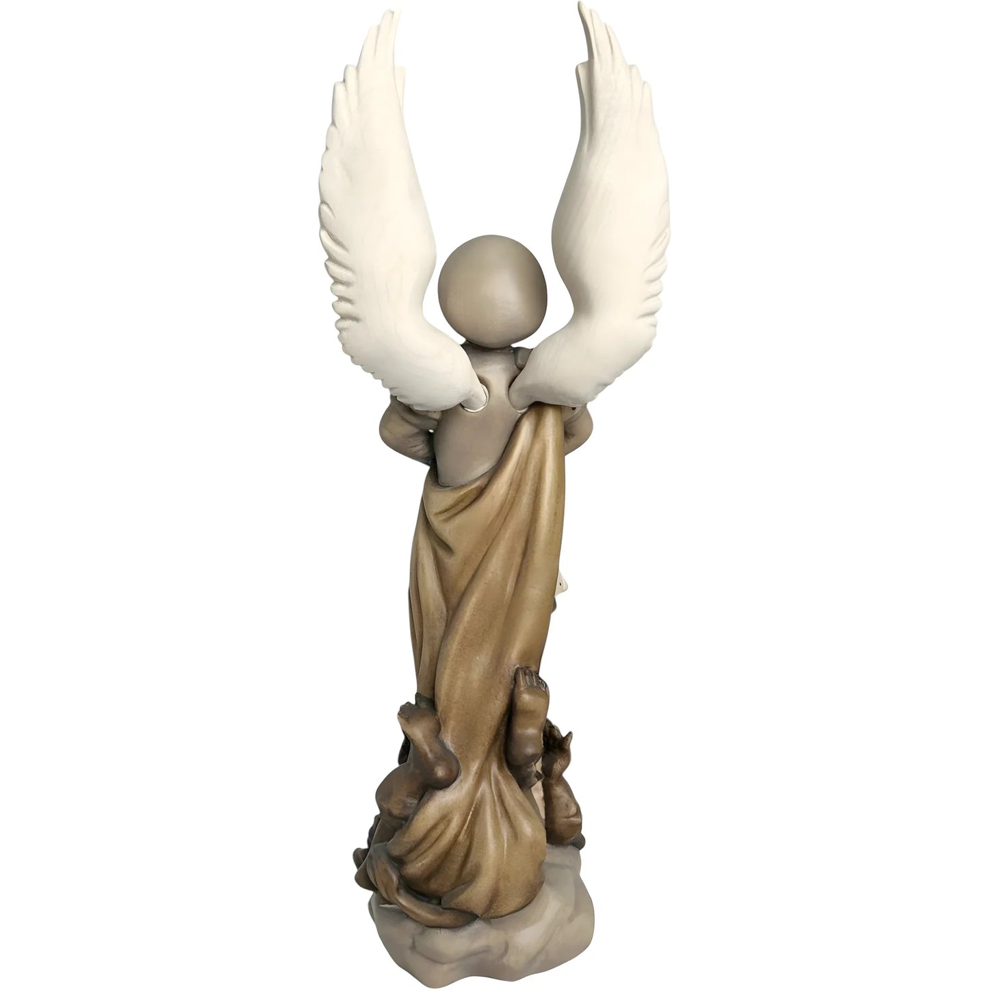 Saint Michael Archangel with Sword and Devil