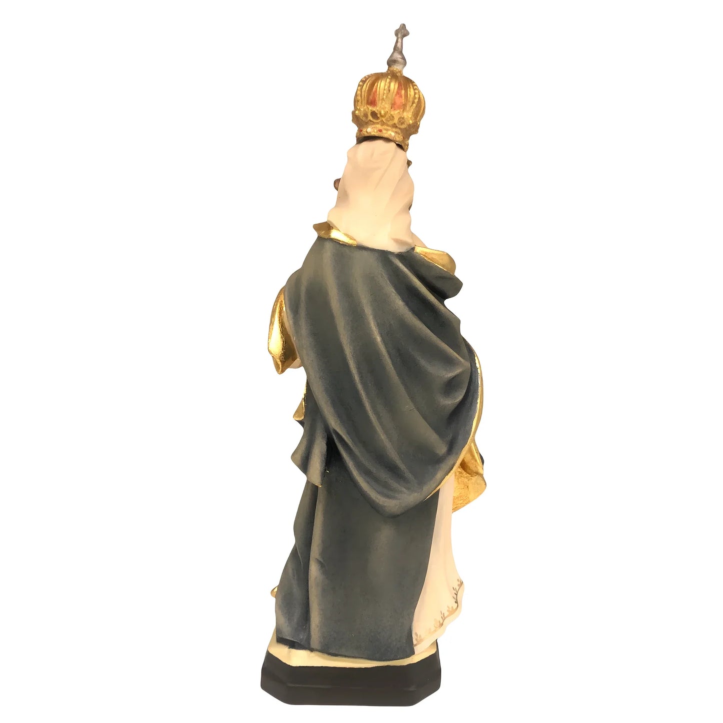 Saint Cunigunde Hand-Painted Wood Statue