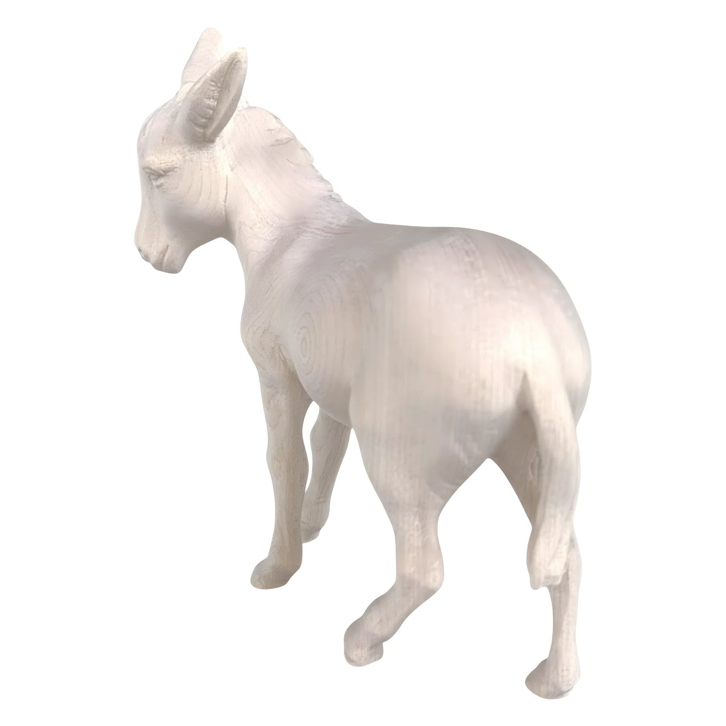Standing Donkey in Maple Wood