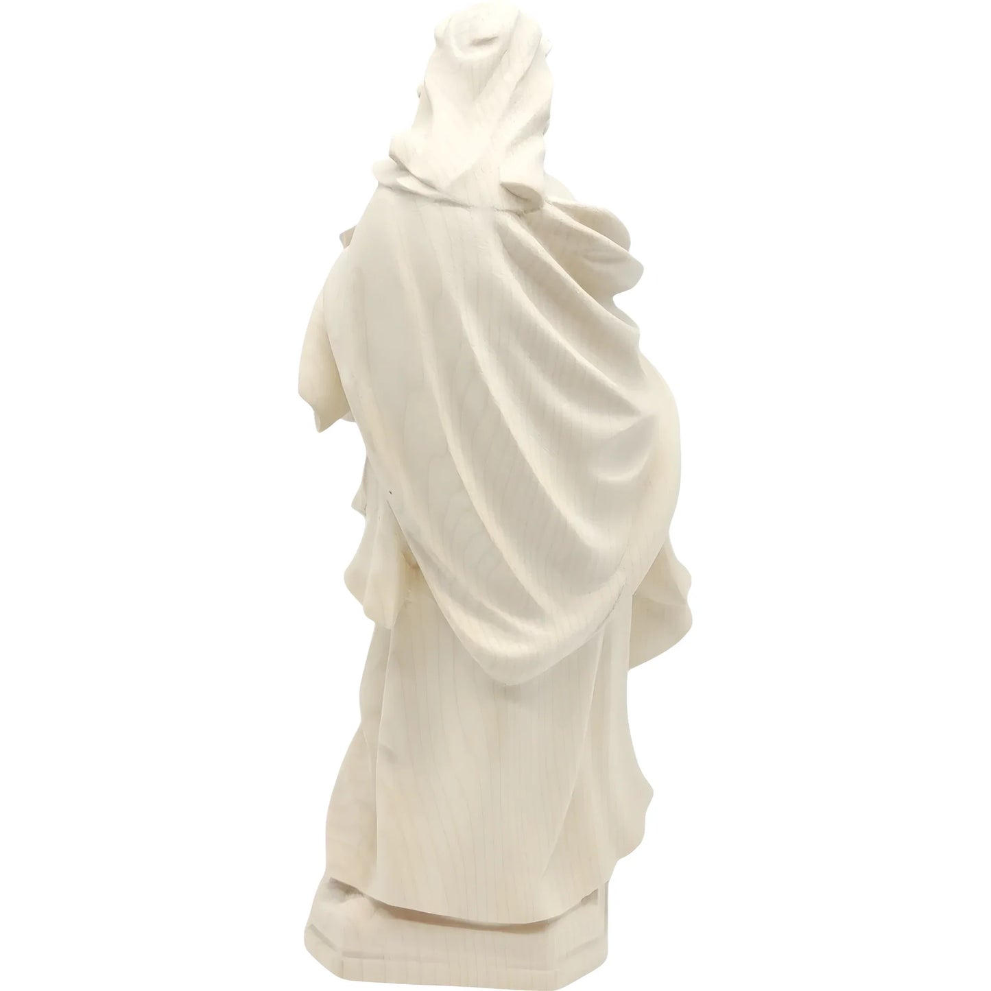 Wooden Statue Saint Elizabeth of Hungary, Handicraft Sculpture Val Gardena