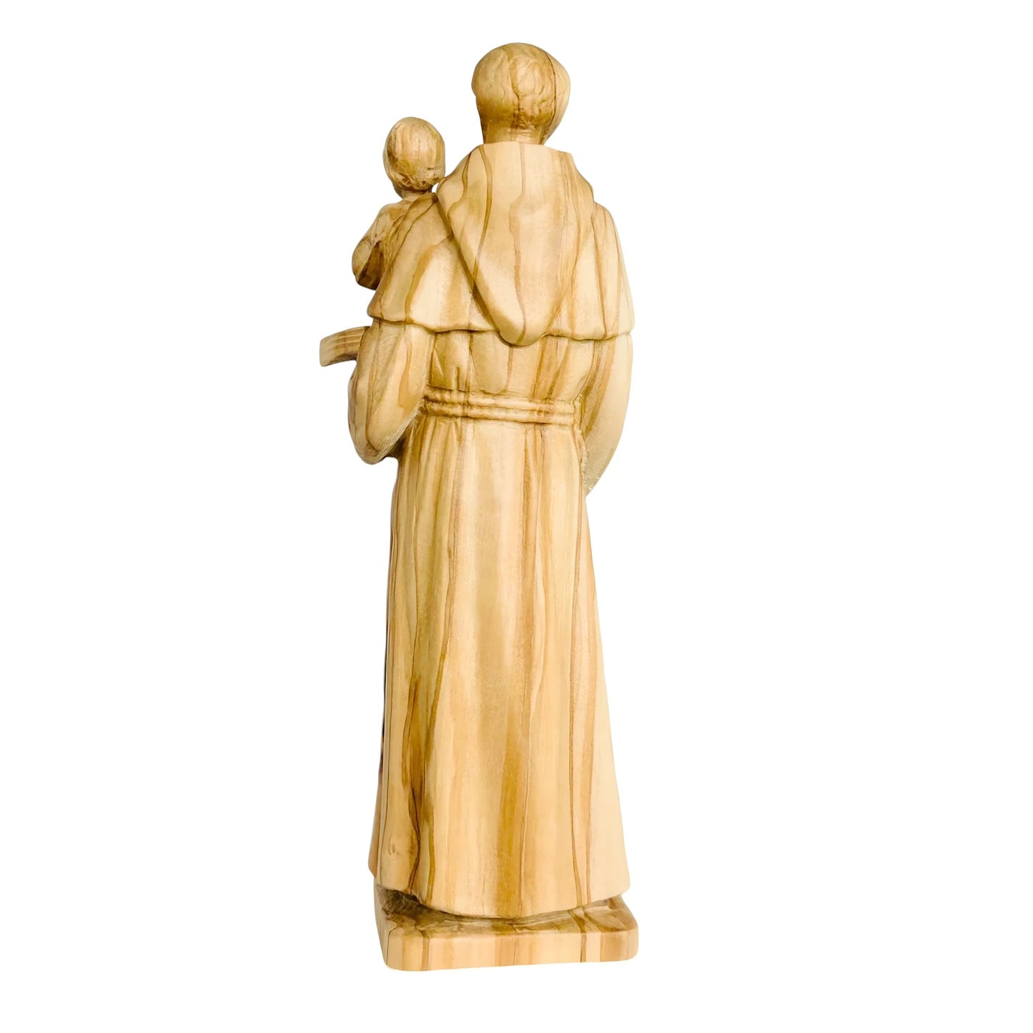 Wooden Statue of Saint Anthony of Padua with Child