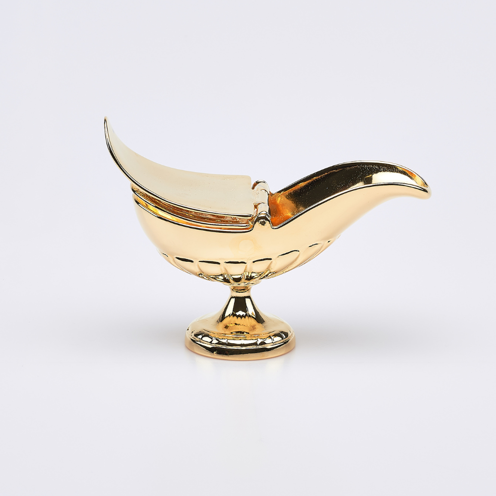 Incense Boat - Gold or Nickel Finish