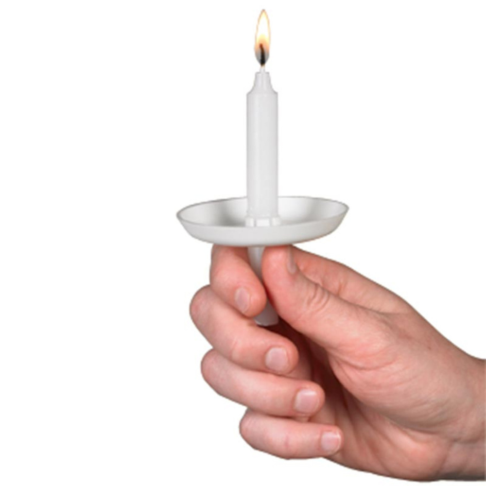 White Plastic Round Drip Protectors Pk of 50