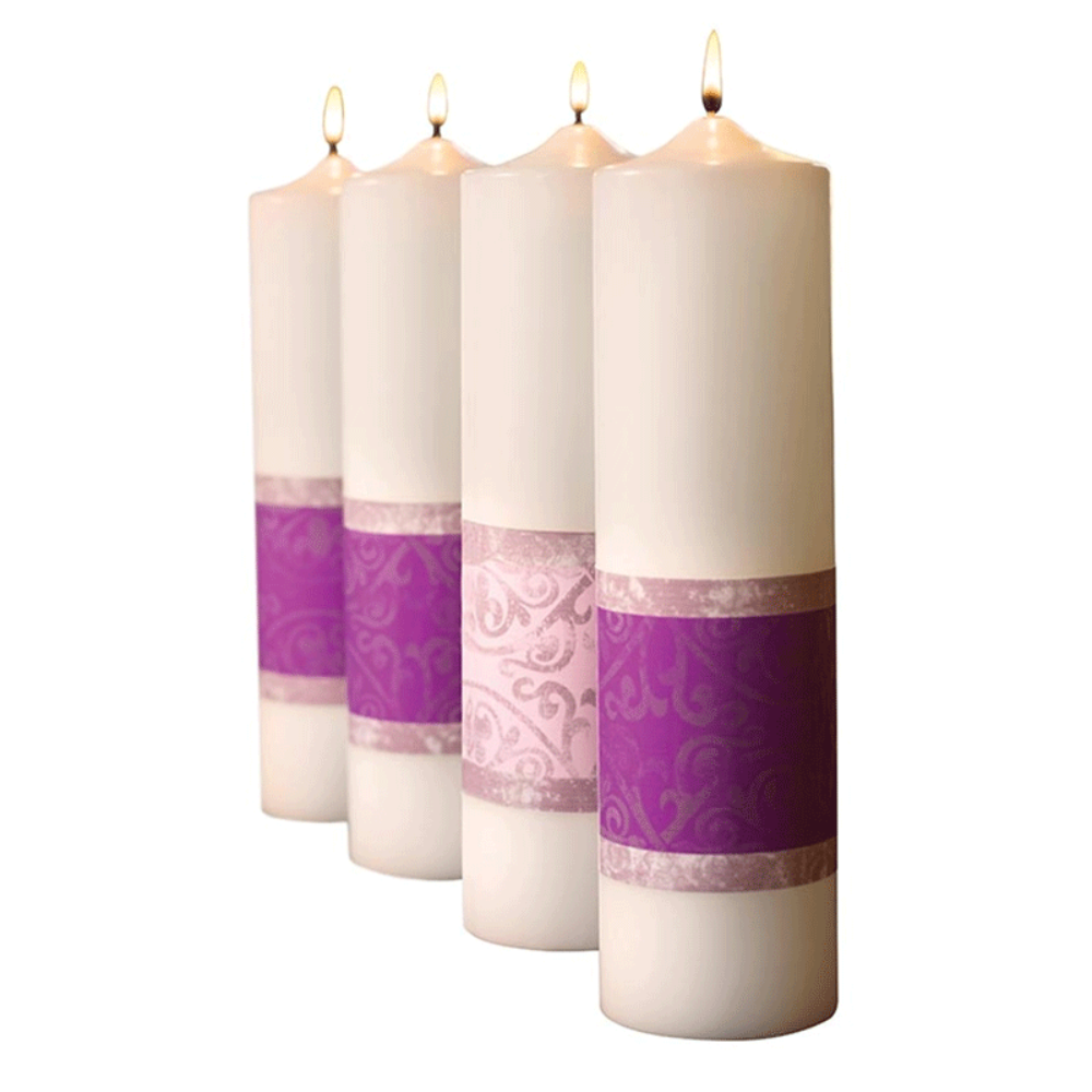 Emmanuel Series Pillar Advent Candles
