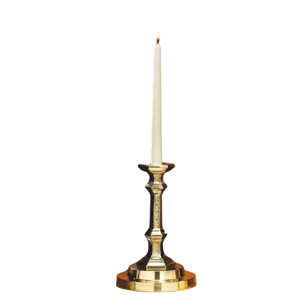 Budded Cross Series Altar Candlestick