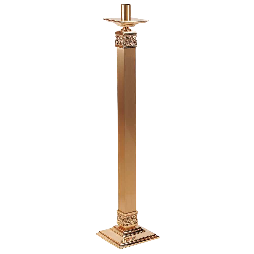 44" Bronze Paschal Candlestick
