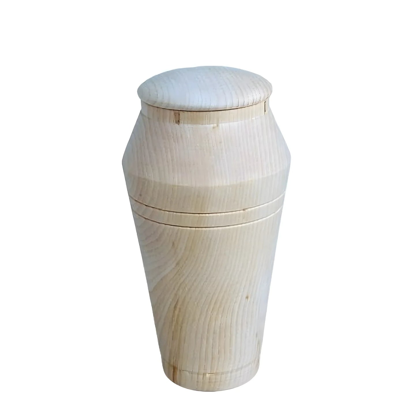 Turned Maple Wood Pet Urn | Val Gardena