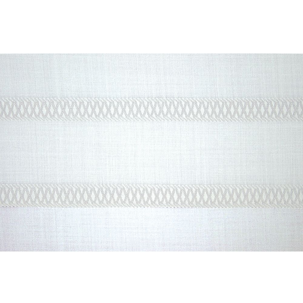 Finto Gigliuccio Ivory Cotta with Double Embroidered Bands