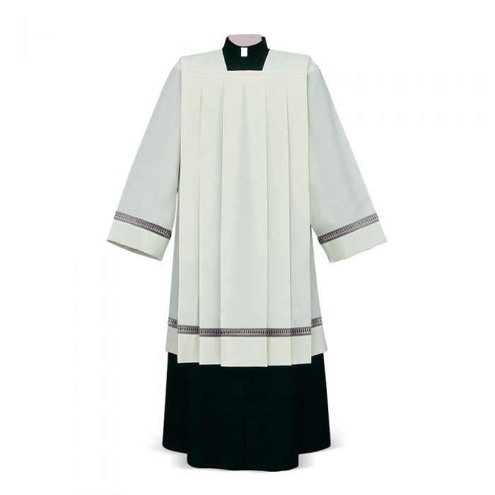 Gigliuccio Ivory Cotta with Single Embroidered Band