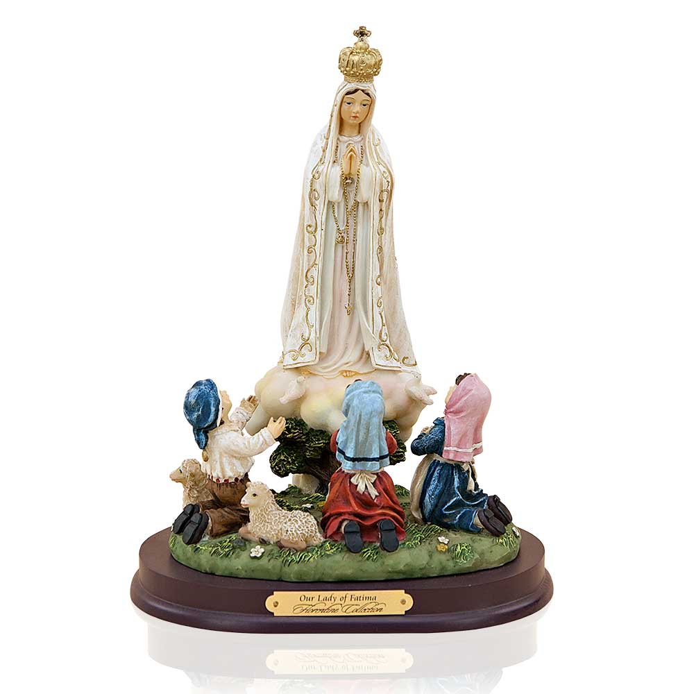 8" High Our Lady of Fatima Statue