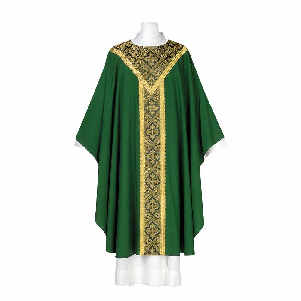 Opus-Fabric Chasuble Plain Neckline - Available in 5 Colours