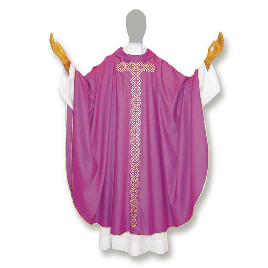 Pure Wool Crypt Chasuble - Available in 5 Colours