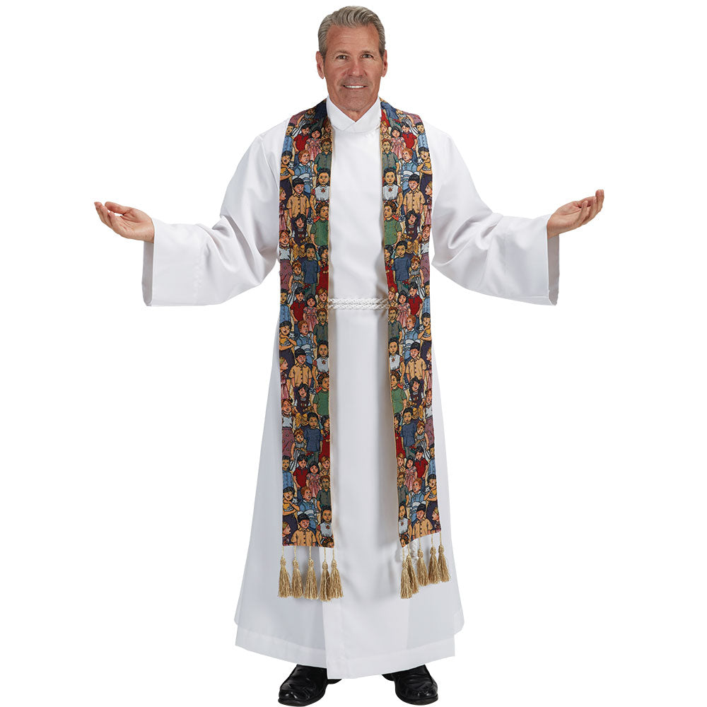 Children of the World Overlay Stole