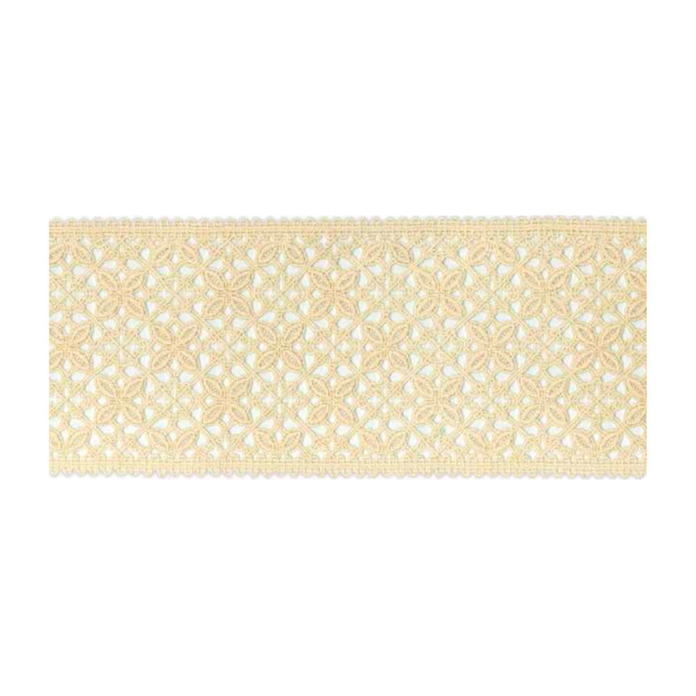 Plissé Alb with Interlaced Geometric Lace Edition