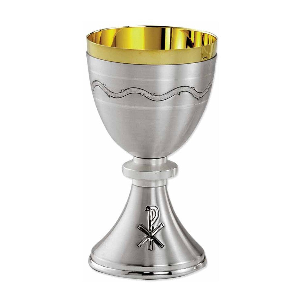 6 1/4" High Vine & Chi Rho Chalice