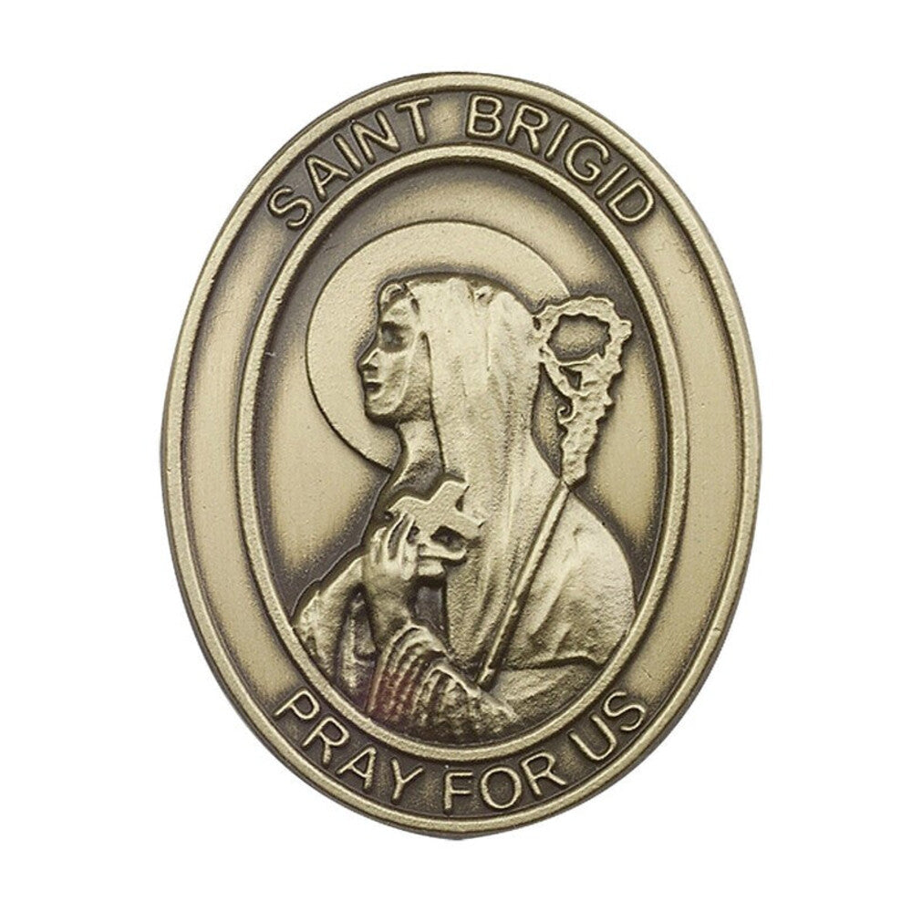 St. Brigid of Ireland Visor Clip