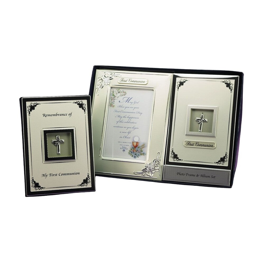 Communion Frame and Photo Album Set