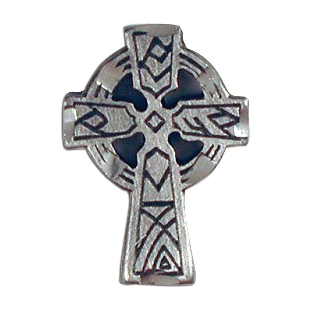 Pewter Celtic Cross Lapel Pin