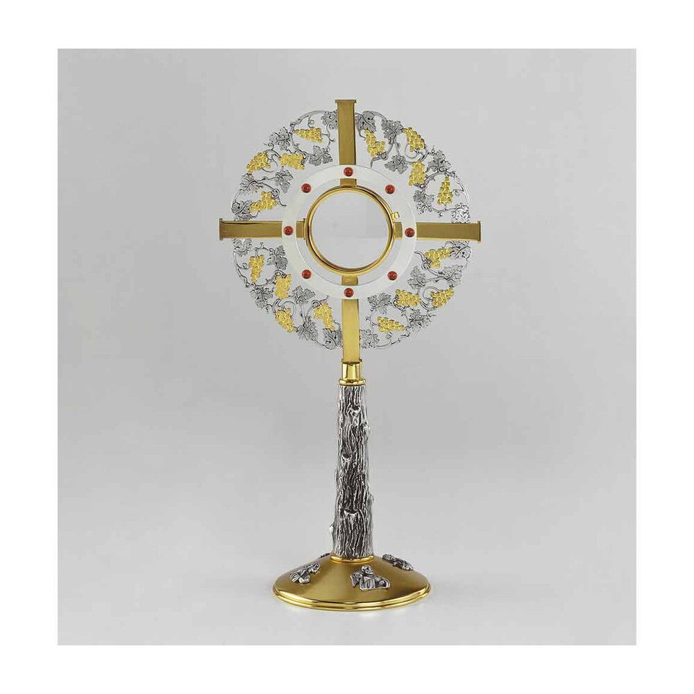 17" Silver & Gold Plated Monstrance