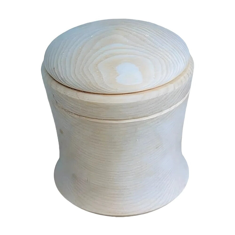 Urn for Dogs in Fine Natural Wood from Val Gardena