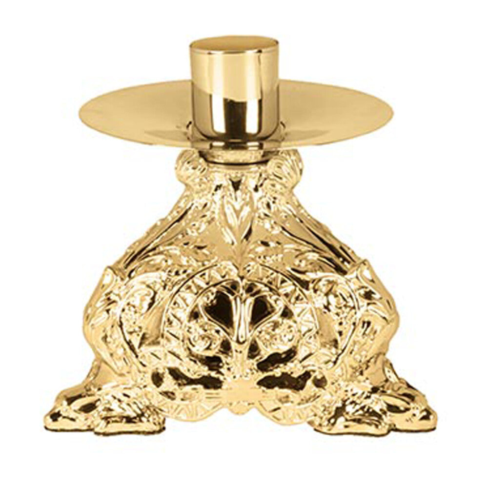 Ornamented Resin Candlestick