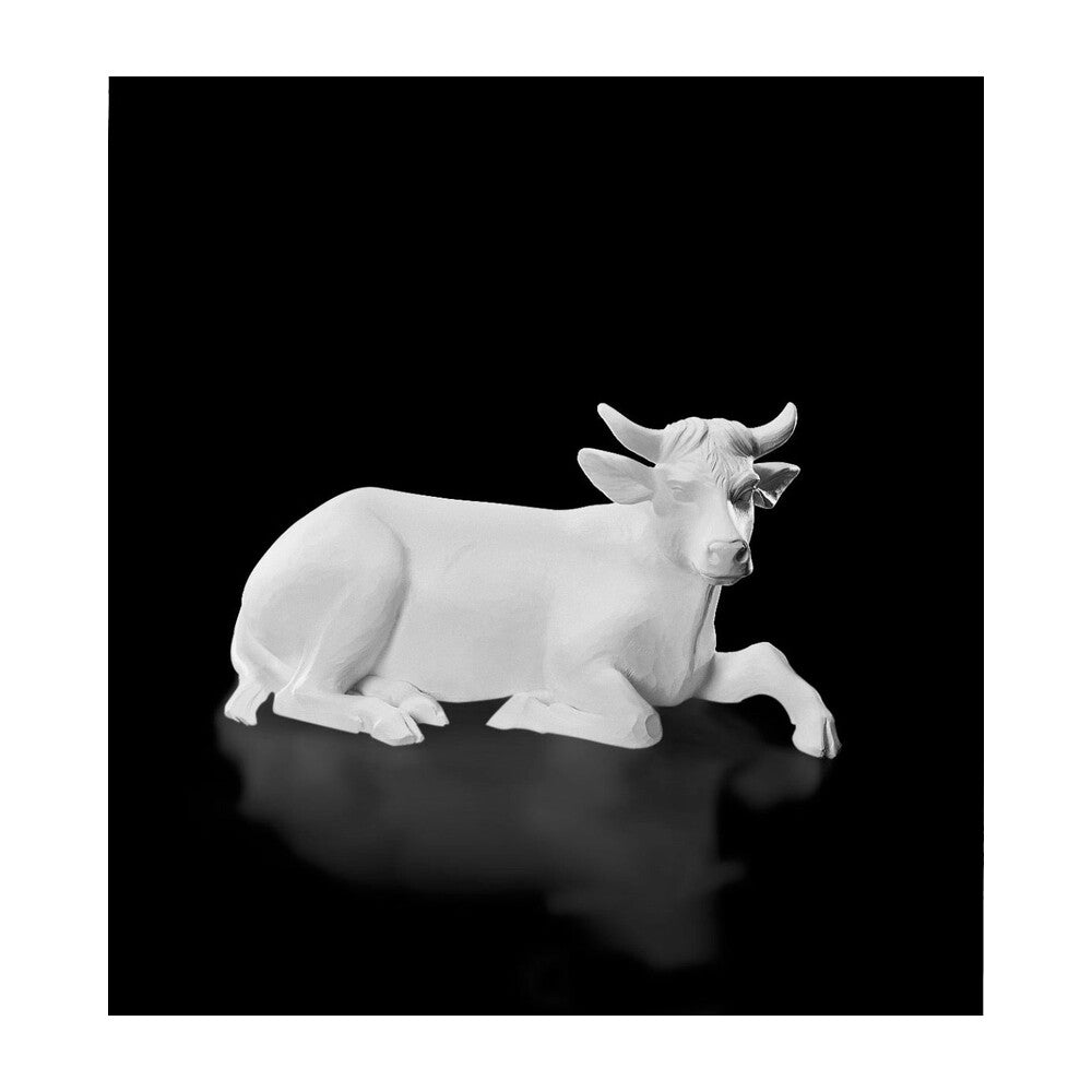 12 Piece White Resin Nativity