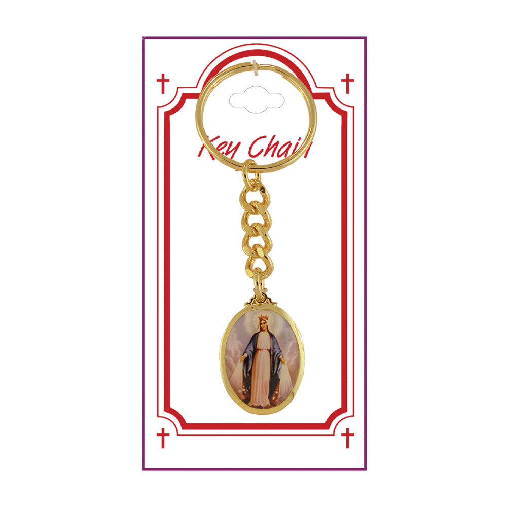OL of Grace Gold Plated Key Chain