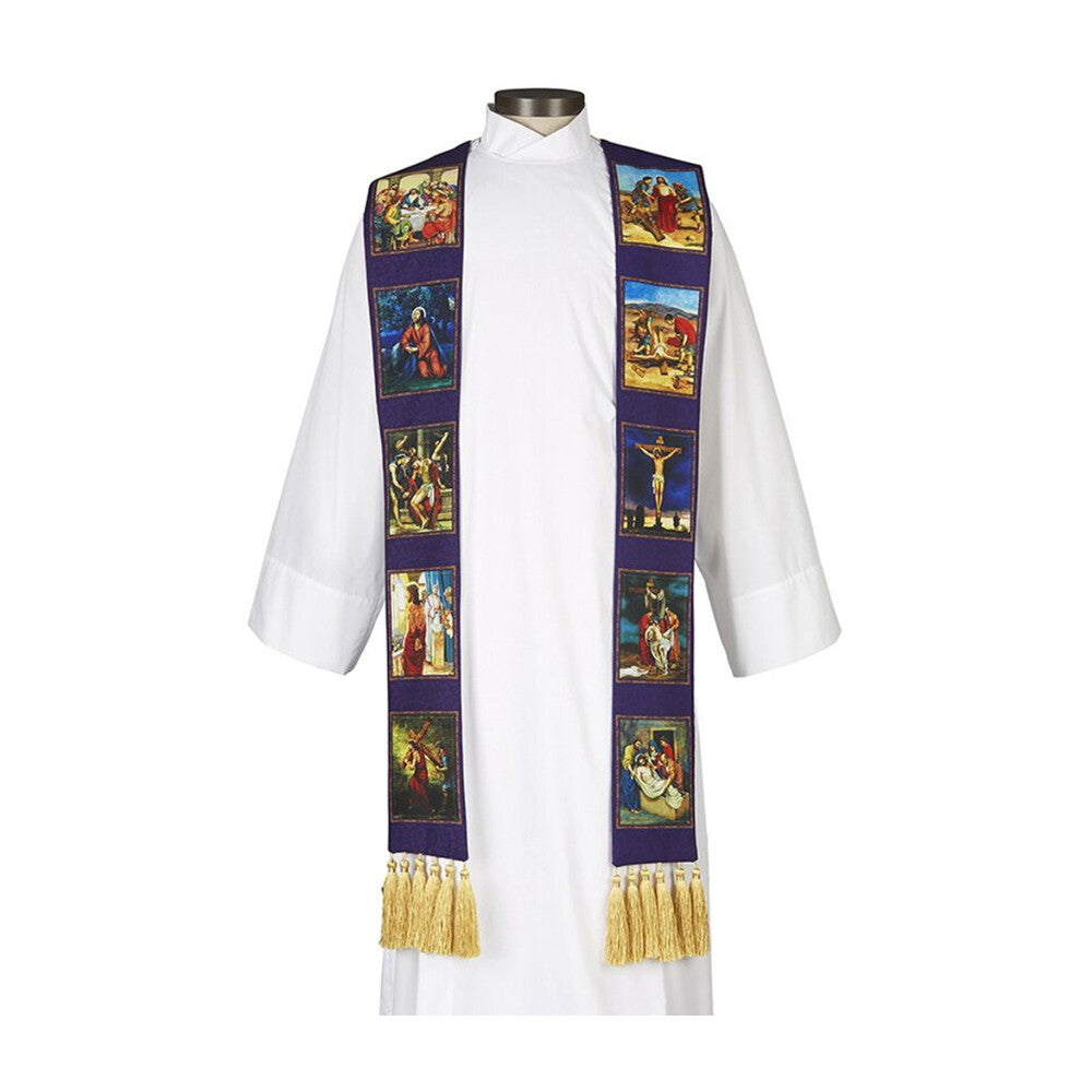 Lenten Story Overlay Stole