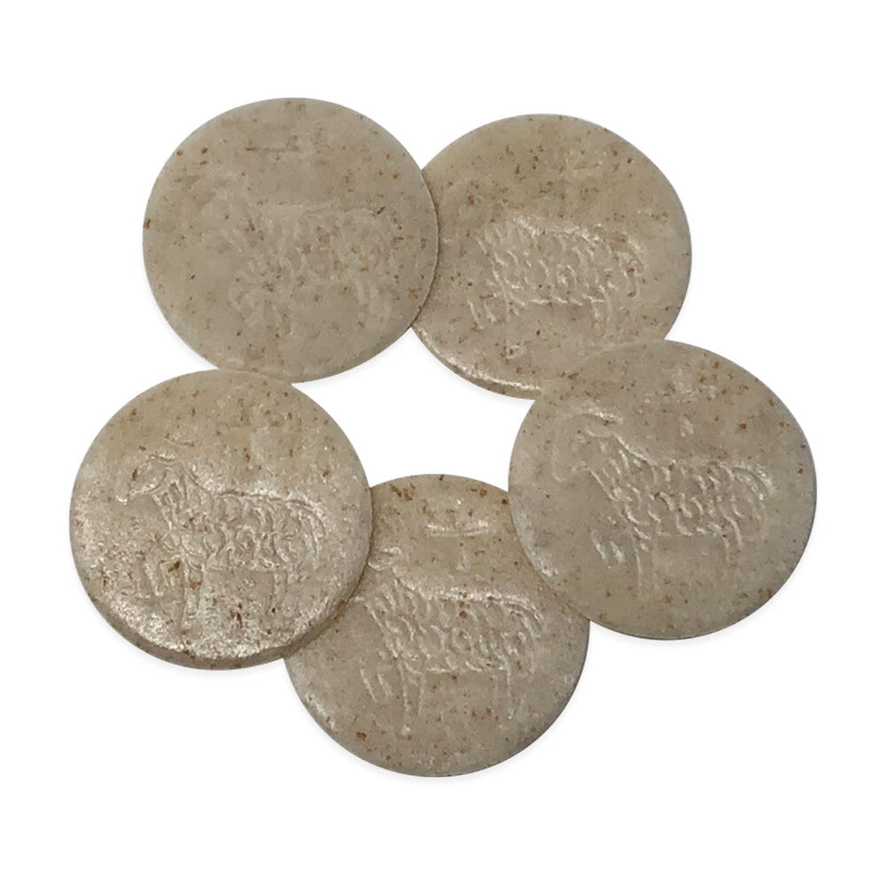1 3/8" People's Lamb Design Altar Bread — White or Wholemeal, Box of 250