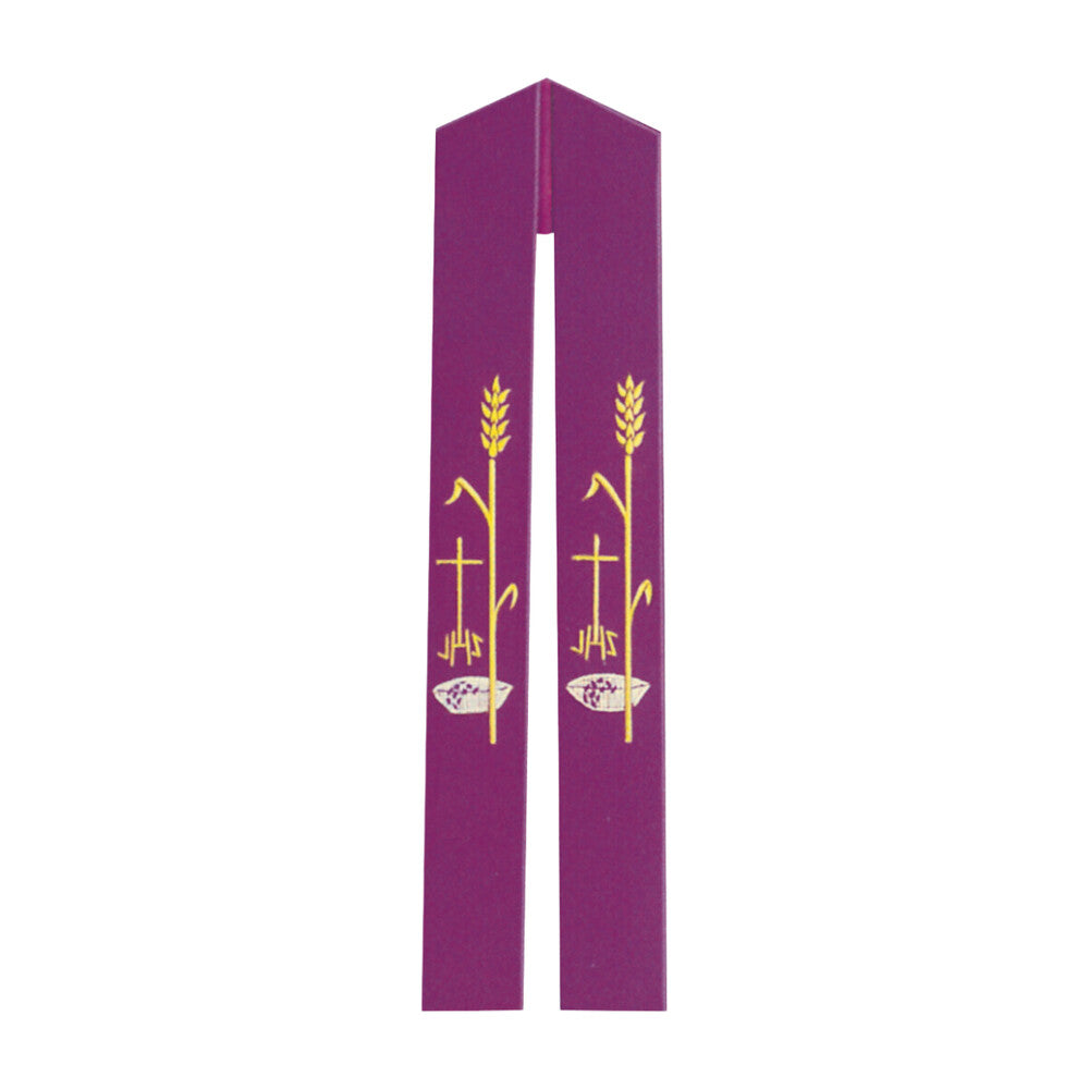 IHS Wheat & Grapes Overlay or Deacon Stole