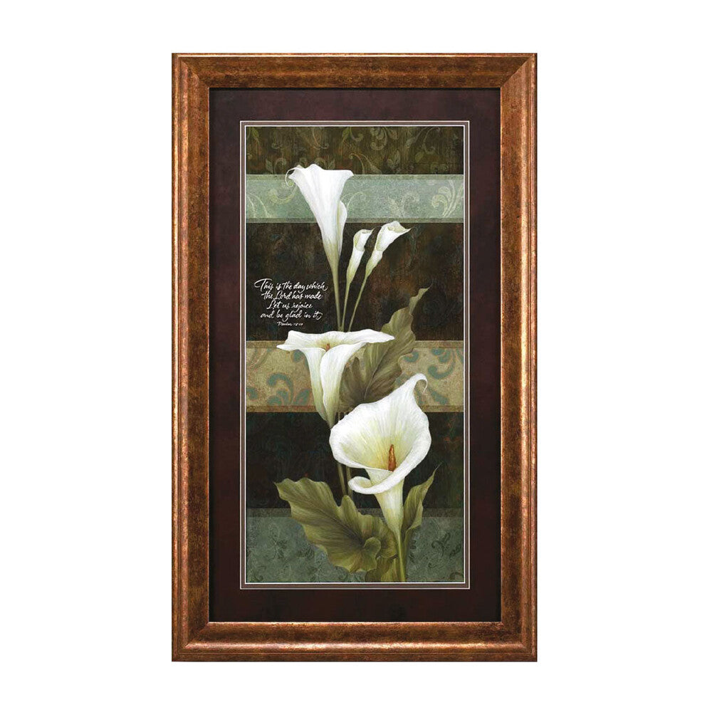 Serene Calla Lilies By Rebecca Baer
