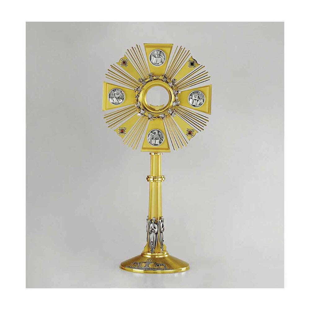 27 1/2" Silver & Gold Plated Monstrance