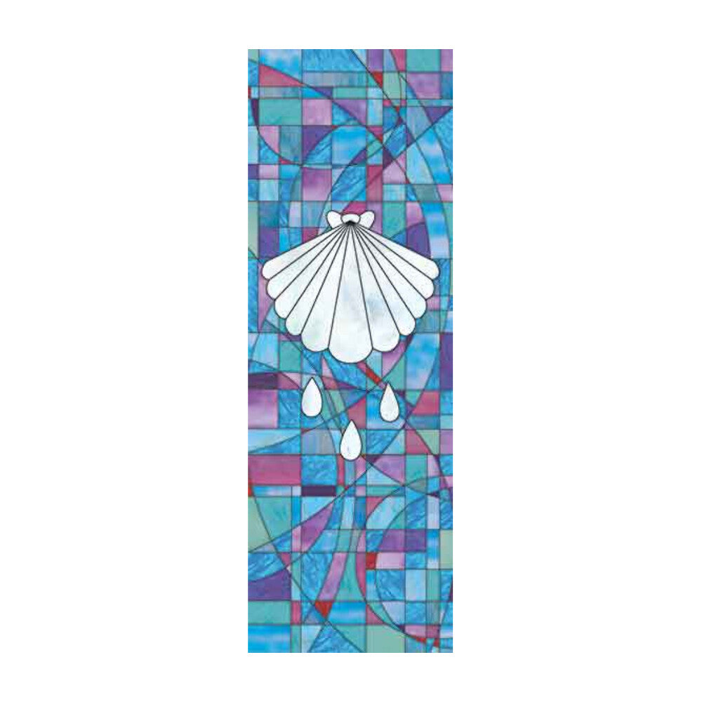 Stained Glass Shell Banner