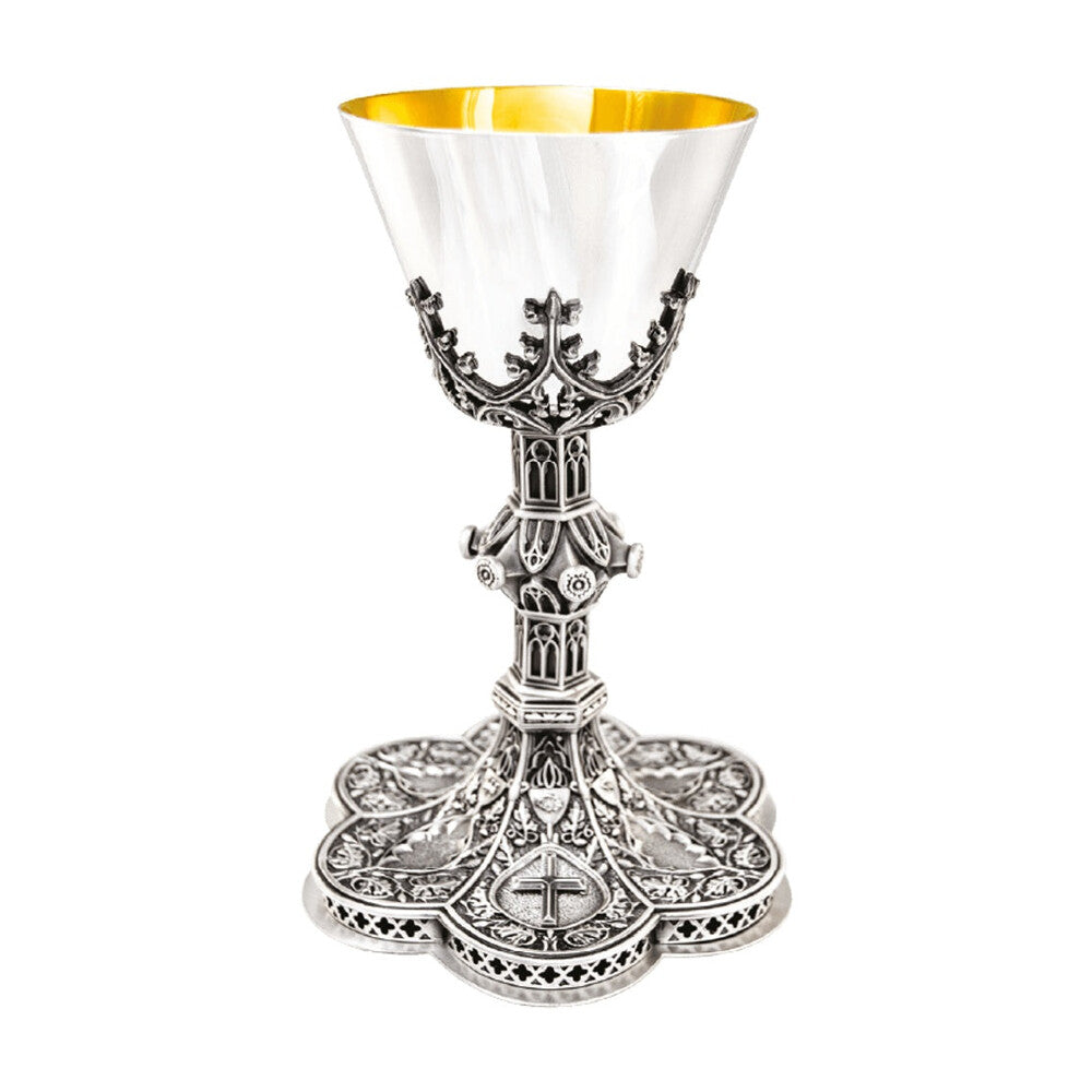 Ciborium, Silver, Gold Line