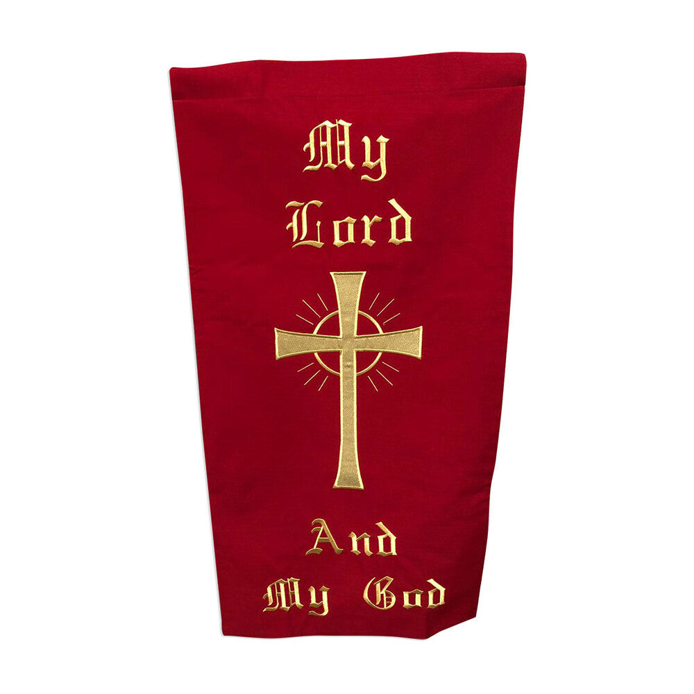 Red Banner 'My Lord And My God'