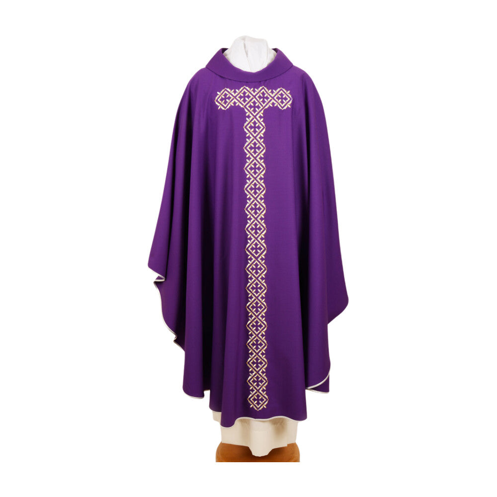 Pure Wool Crypt Chasuble - Available in 5 Colours