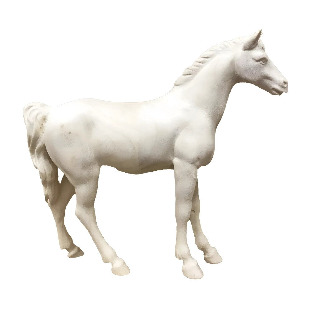 Horse Sculpture in Maple Wood